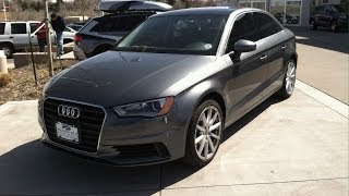 2015 Audi A3 18 TFSI Premium Plus Sedan Start Up In Depth Tour and Review [upl. by Eednil]