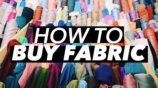 How to Buy Fabric Terminology amp Shopping Tips  WITHWENDY [upl. by Byron]