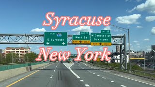 Drive through Syracuse Ny newyork travel [upl. by Harberd961]