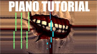 ULTRAKILL P1 Order Theme Piano Tutorial [upl. by Fronnia]