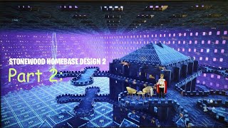 INSANE STONEWOOD HOMEBASE Design Part 2 fortnitestw [upl. by Laux809]