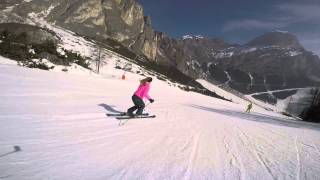 Ski the Dolomites  Italy  Colfosco [upl. by Spalding]