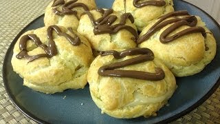 Homemade Vanilla Eclairs Recipe [upl. by Romeu]