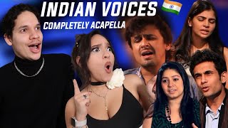 TURN OFF THE AUTOTUNE Waleska amp Efra react to PERFECT INDIAN VOCALS ft Chinmayi Sonu Sunidhi [upl. by Odelinda]