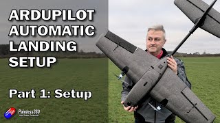 Arduplane Autolanding Setup and Demo Part 1 Setting up Arduplane and adding a rangefinder [upl. by Robison426]