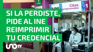 Con o sin cita Requisitos y cómo pedir la reimpresión de la credencial del INE [upl. by Tezzil]