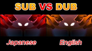 KJs Final Ride Sub VS Dub Comparison [upl. by Okiam120]