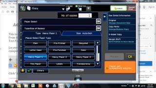 How To Print on Heavy Paper On Sharp Copier  Printer [upl. by Anerbes]