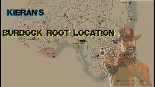 Red Dead Redemption 2  Kierans Burdock Root Location [upl. by Uziel]