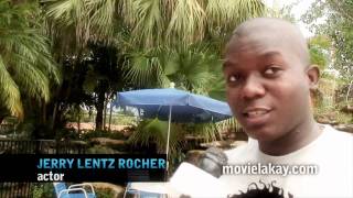 Interview with Haitian actor Jerry Lentz Rocher MovieLakaycom [upl. by Ardnaxila]