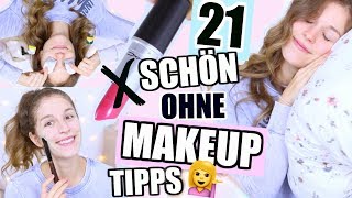 OHNE MAKEUP GUT AUSSEHEN🚫💄Die 21 besten BEAUTY TRICKS ♡ BarbaraSofie [upl. by Suhail971]