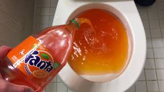 Will it Flush  Fanta Orange Soda [upl. by Silohcin401]