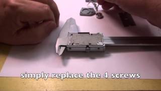 Mitutoyo digital caliper repair is easy [upl. by Tiat]