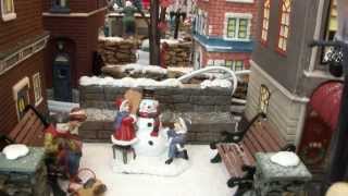 Christmas Village display Xmas in the City Dept 56 [upl. by Danit]