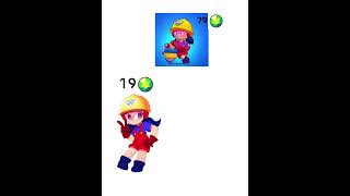 Jacky vs 79 gems brawlstars funnyshorts memes funny shortsvideo shorts [upl. by Hum]