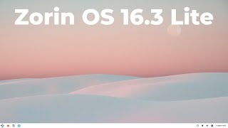 Zorin OS 163 Lite Обзор [upl. by Farand]