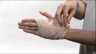 How to Wrap a Wrist with ACE™ Brand Elastic Bandages [upl. by Roberto395]