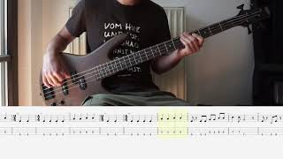 David Dundas  Jeans On  Bass Cover  PlayalongTab [upl. by Norek]