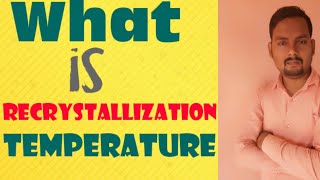 What is Recrystallization Temperature By Sandeep Sir  Mechanical Engineering  Mechanical Sol [upl. by Atiuqrahc555]