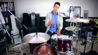 3 Easy Beginner Drum Beats  Beginner Drum Lesson  Drum Beats Online [upl. by Llahsram]