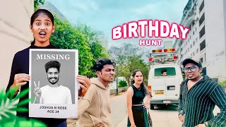 BIRTHDAY  Joshua Chettan Missing 🥵 Searching  Prank Gone wrong ❤️ Birthday Surprise [upl. by Neirda715]