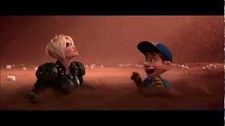 Wreck it Ralph  Nesquik Sand  Laughing Taffy full scene HD [upl. by Martha]