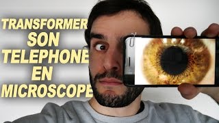 TRANSFORMER SON TÉLÉPHONE EN MICROSCOPE  Expérience [upl. by Heathcote]