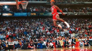 Michael Jordans Legendary Free Throw Line Dunk HD [upl. by Ennaej55]