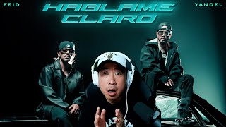 Coreano Loco reacciona a Yandel Feid 🤯🔥 HÁBLAME CLARO [upl. by Millian104]