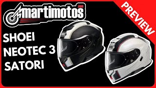 Preview  Shoei Neotec 3 Satori [upl. by Lanza]