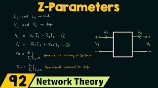 Z−Parameters or Impedance Parameters [upl. by Nerac]