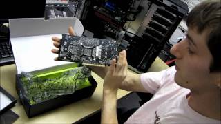 XFX AMD Radeon HD 6850 Video Card Unboxing amp First Look Linus Tech Tips [upl. by Nirro]