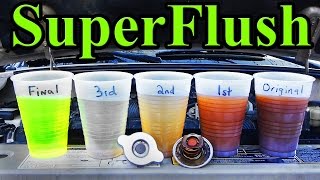 How to SUPER FLUSH your Cars Cooling System [upl. by Aicirtac]