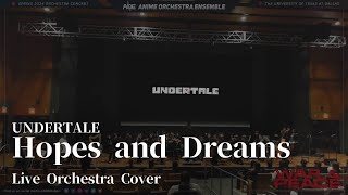 Undertale  Hopes and Dreams【Live Orchestra Cover】 [upl. by Annoiek]