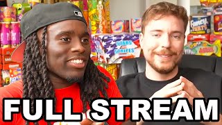 Kai Cenat amp MrBeast FULL STREAM [upl. by Berkley]