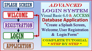 Advanced Login and Registration System using Visual Basic 60 and MS AccessStep by Step Tutorial [upl. by Kristof]