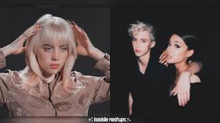 overheated x dance to this  troye sivan billie eilish ariana grande mashup ‧₊˚ [upl. by Naltiac]