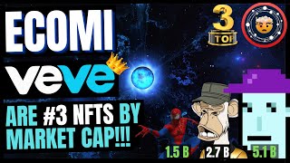 Ecomi  Veve BREAKING NEWS  Top 3 NFT Project By Market Cap 🏆 [upl. by Aland]