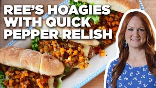 Ree Drummonds Hoagies with Quick Pepper Relish  The Pioneer Woman  Food Network [upl. by Etoile154]