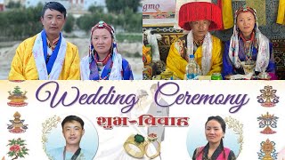 Aajo Ngawang Tsering weds Eji Phura Sangmo  Traditional Upper Mustang wedding video [upl. by Connors836]