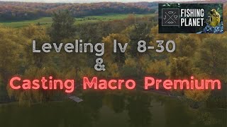 2 Tutorial Leveling Lv 830 Emerald Lake Fishing Planet Indonesia amp Casting Macro Premium [upl. by Dara]