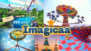 Imagicaa Water Park  All Rides ampTicket Price  Imagicaa theme park A to Z information imagica [upl. by Donia]