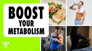 Boost Your Metabolism And BURN Fat  5 Tips  V SHRED [upl. by Alana516]