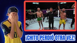 UFCAbuDhabi Chito Vera vs Deiveson Figueiredo  Reacción de Ecuatoriano [upl. by Naneik]