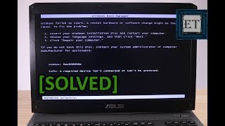 Solved Windows Failed to Start A Recent Hardware or Software Change Might Be The Cause [upl. by Erlewine]