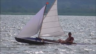 Faltbootsegeln 2018 Geierswalder See Wind 4 [upl. by Vasta626]