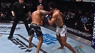 Dustin Poirier KO Benoit Saint Denis [upl. by Abad557]