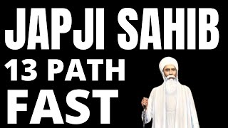 JAPJI SAHIB FAST 13 PATH [upl. by Radford]