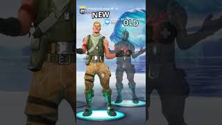 Fortnite Defaults Then vs Now 😭💔 [upl. by Wrench]