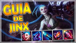 🔥GUIA DE JINX S10🔥 TODOS los OBJETOS RUNAS HECHIZOS Y COMBOS [upl. by Tamma]